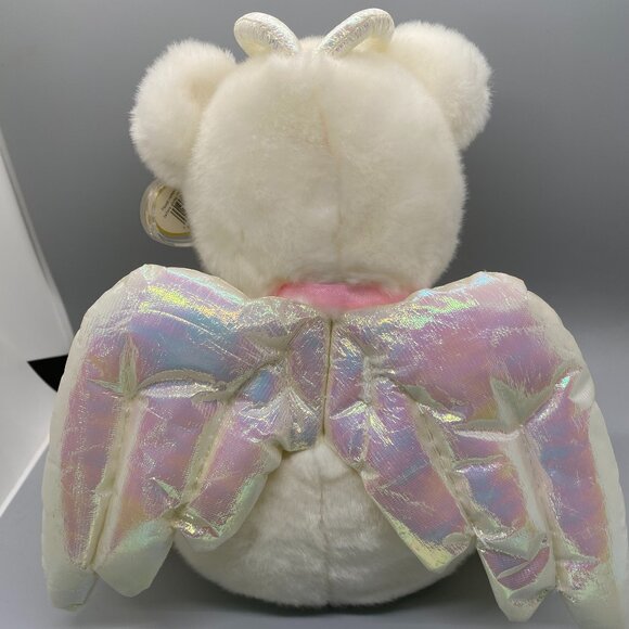 Ty Original Beanie Buddies 1999 Halo Angel Bear - Picture 2 of 11